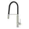 Grohe Concetto Keukenkraan - uittrekbare uitloop - 2 straalsoorten - met profesionele handdouche - Brushed Supersteel (RVS) SW86840