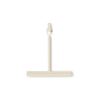 Brabantia ReNew Essuie-glace de douche - crochet de porte - beige doux SW798767