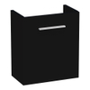 Saniclass Florence fonteinkast links met softclose 40x45x21.5cm hoogglans zwart SW30651 Saniclass Florence fonteinkast links met softclose 40x45x21.5cm hoogglans zwart SW30651