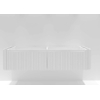 H&R badmeubelen Juice Meuble sous vasque - 180x45x40cm - coins arrondis - façade 3D - 2 tiroirs - poignée intégrée - blanc mat SW867729