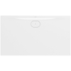 Villeroy & Boch Ecora douchebak - 140x80x3.5cm - afvoer lange zijde - white alpine (wit) SW1558980