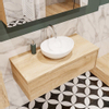 MONDIAZ LUSH 100cm badmeubel washed oak 1 lades wastafel BARCO midden 1 kraangat SW409581 MONDIAZ LUSH 100cm badmeubel washed oak 1 lades wastafel BARCO midden 1 kraangat SW409581