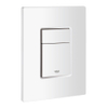 Grohe Skate Cosmopolitan Bedieningsplaat - dualflush - horizontaal/verticaal - kunststof - alpine wit 0720003