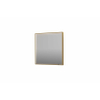INK SP19 miroir – rectangle – 80 x 80 cm – LED directe tout autour – Or brossé SW956007