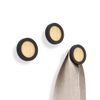 Umbra Hub handdoekhaak 7x7x7cm Essen hout Zwart/naturel SW539320 Umbra Hub handdoekhaak 7x7x7cm Essen hout Zwart/naturel SW539320