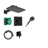 Hansgrohe Raindance alive inbouw set 210/340 1 jet iBox universal 2 m.zwart SW1388529