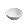 INK waskom voor fontein Rond porselein Mat wit SW411446 INK waskom voor fontein Rond porselein Mat wit SW411446