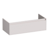 BRAUER Hope wastafelonderkast - 99x30x45.5cm - 1 softclose lade greeploos - 1 sifon uitsparing - mat zand SW1200512