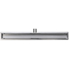 Wiesbaden Douchegoot 50x7x6.7cm ondiep met flens en zijuitloop en tegelrooster RVS SW373361 Wiesbaden Douchegoot 50x7x6.7cm ondiep met flens en zijuitloop en tegelrooster RVS SW373361