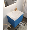 MONDIAZ VICA 60cm badmeubel jeans 2 lades wastafel moon midden met 1 kraangat SW410865 MONDIAZ VICA 60cm badmeubel jeans 2 lades wastafel moon midden met 1 kraangat SW410865