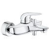 Grohe Eurostyle New badkraan met omstel en koppelingen met gesloten greep chroom SW60376 Grohe Eurostyle New badkraan met omstel en koppelingen met gesloten greep chroom SW60376