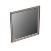 Forzalaqua Reno 2.0 miroir 80x80cm Carré sans éclairage avec cadre Chêne massif Silver Grey SW492700