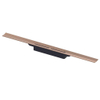 Tece DrainProfile Profil de douche 80cm raccourcissable brushed red gold SW656791