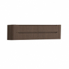 H&R Badmeubelen Juice Wastafelonderkast - 160x45x50cm - afgeronde hoeken - 4 lades - geïntegreerde greep - coffee SW1490914
