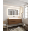 Mondiaz VICA ensemble de meuble de salle de bain - 150cm - meuble sous-vasque repos - 2 tiroirs - lavabo cloud milieu - sans trou de robinet version XL 60cm haut SW1089752