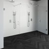 Saniclass Create profielloze nis cabine XL 296.9x200cm met stabilisatiestangen Chroom SW486669 Saniclass Create profielloze nis cabine XL 296.9x200cm met stabilisatiestangen Chroom SW486669