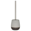Sealskin Braid Brosse de toilette avec support Gris clair SW207173