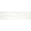 Terravito Corvato wandtegel - 7.5x30cm - 8.5mm - Rechthoek - Overig - glans wit SW1595621