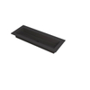 Ink Kraft lavabo - 120x45x1cm - sans trou de robinet - quartz noir mat SW439750