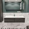 MONDIAZ LUSH 120cm badmeubel antracite 2 lades wastafel cloud rechts zonder kraangat SW409474 MONDIAZ LUSH 120cm badmeubel antracite 2 lades wastafel cloud rechts zonder kraangat SW409474
