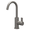 IVY Pact Mitigeur de lavabo - posé - bec orientable - coldstart - métal noir brossé PVD SW1030829