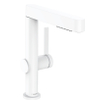Hansgrohe Finoris Wastafelkraan - 230 - 2jet - met uittrekbare vuistdouche plug - mat wit SW651588