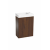GO by Van Marcke Vikos fonteinset - 40cm - deur rechts - kraangat rechts - walnut afterglow SW1603315