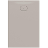 Villeroy & Boch Ecora douchebak - 120x80x3.5cm - afvoer korte zijde - almond (beige) SW1558895