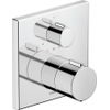 Duravit Thermostatarmaturen Afbouwdeel - encastré robinet bain/douche - thermostatique - 1 sortie - 15x15cm - chrome brillant SW962489