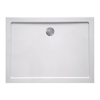 Haceka Belice Receveur de douche - 120x80x4cm - rectangulaire - composite - blanc brillant SW1245279