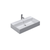 Thebalux lavabo modèle Cube 1x cuve 1x trou de robinet SW766486