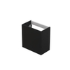INK Contra/Enter Fonteinkast - 40x22x40cm - 1 deur - push to open of tbv grepen - links/rechtsdraaiend MDF lak - Antraciet mat SW693075