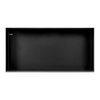 Looox Colour Box inbouwnis 60x30x10cm RVS Zwart mat SW108652 Looox Colour Box inbouwnis 60x30x10cm RVS Zwart mat SW108652