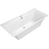 Villeroy en Boch Squaro Edge 12 kunststof bad quaryl rechthoekig 170x75x45cm incl. poten en afvoer /overloopcombinatie wit 0942246 Villeroy en Boch Squaro Edge 12 kunststof bad quaryl rechthoekig 170x75x45cm incl. poten en afvoer /overloopcombinatie wit 0942246