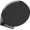 Hotbath Mate Hoofddouche - 30cm - opbouw - rond - rond - PVD - gepolijst zwart SW1245520