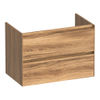 BRAUER Inspire meuble sous-lavabo 80 2 tiroirs softclose - sans poignée - 1 découpe pour siphon - Honey SW1200747