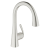 Grohe Zedra keukenkraan met uittrekbare vuistdouche RVS 0436347 Grohe Zedra keukenkraan met uittrekbare vuistdouche RVS 0436347