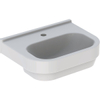 Geberit 300 Basic wastafel - 50cm - 1 kraangat - zonder overloop - wit SW417658