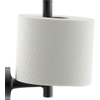 Duravit Starck T reserve closetrolhouder 5x7,3x15,2cm mat zwart SW297109 Duravit Starck T reserve closetrolhouder 5x7,3x15,2cm mat zwart SW297109