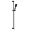GROHE Vitalio Start 110 Ensemble de douche - 90cm - douchette ronde - avec 2 types de jet - flexible de douche lisse - noir mat SW1126916