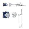 Grohe Grohtherm SmartControl doucheset rond met SmartBox hoofddouche, handdouche chroom en thermostaatkraan SW108047 Grohe Grohtherm SmartControl doucheset rond met SmartBox hoofddouche, handdouche chroom en thermostaatkraan SW108047
