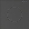 Geberit type 40 plaque de déclenchement pour urinoir - pneumatique - ronde - noir chr/ geb/easy-to-cl SW1237230