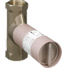Hansgrohe Inbouwdeel - 52 l/min - voor stopkraan G1/2 spindel - messing (goud) 0457736