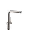 Hansgrohe Talis M54 ééngreeps keukenmengkraan 270 met uittrekbare uitloop Brushed Black Chrome SW1567362