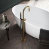 Hotbath Cobber X Robinet baignoire Laiton brossé PVD SW440765 Hotbath Cobber X Robinet baignoire Laiton brossé PVD SW440765