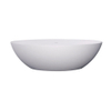 Best Design New Stone Baignoire îlot 180x85cm solid surface avec trop plein blanc brillant SW28079 Best Design New Stone Baignoire îlot 180x85cm solid surface avec trop plein blanc brillant SW28079