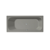 Xenz Aruba ligbad 180x80x45cm met poten zonder afvoer Acryl Cement Mat SW103120 Xenz Aruba ligbad 180x80x45cm met poten zonder afvoer Acryl Cement Mat SW103120