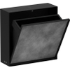 Hansgrohe XtraStoris Rock Poubelle - 30x30x10cm - porte carrelable - noir mat SW1590313