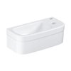 Grohe Euro fontein 37x18cm 1 kraangat zonder overloop wit SW197129 Grohe Euro fontein 37x18cm 1 kraangat zonder overloop wit SW197129