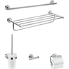 Hansgrohe Logis Universal accessoireset - 5 in 1 - hoogglans chroom SW241775